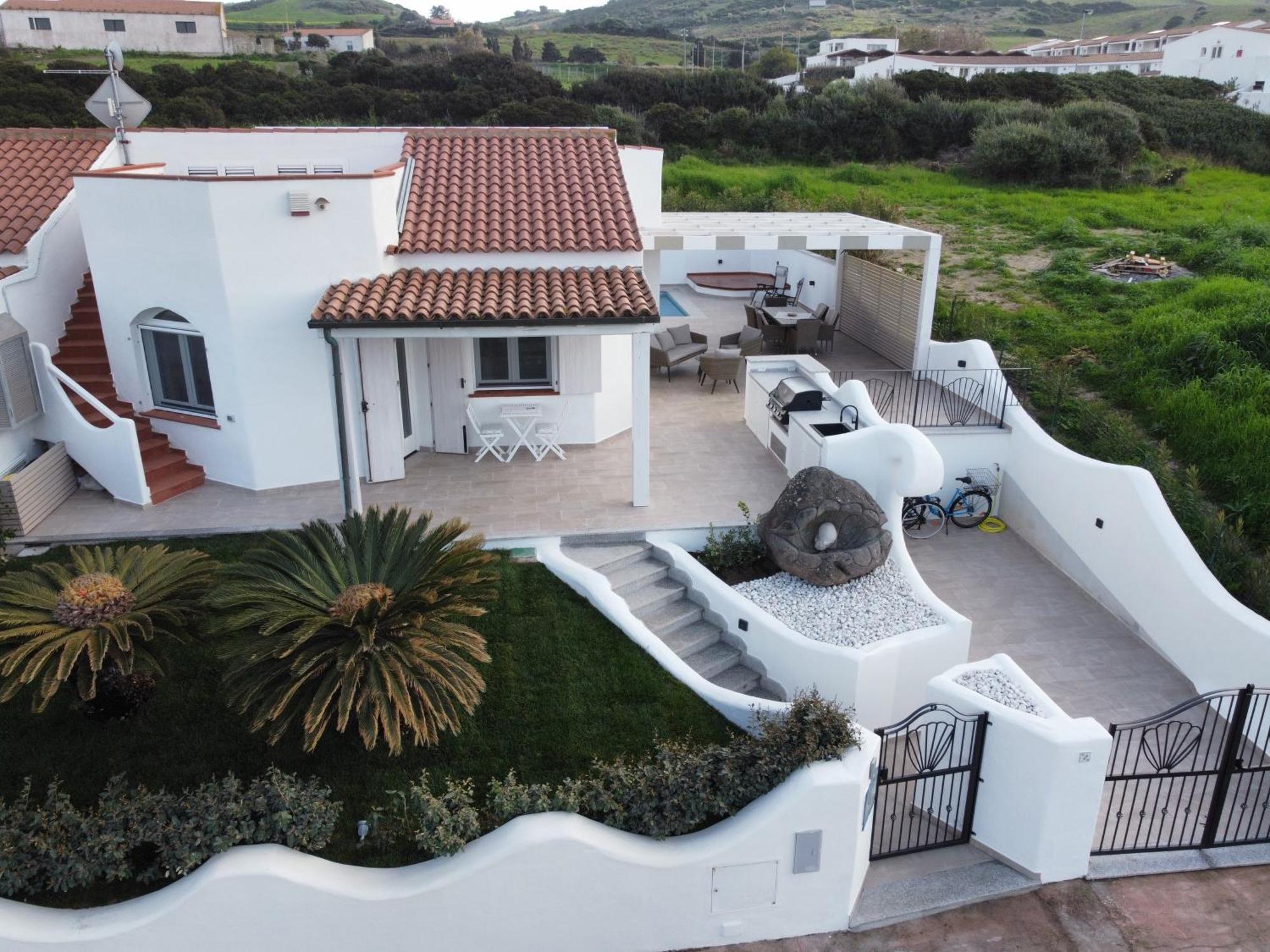 Casa Su Soli Sardu II - Sea View Valledoria  Bagian luar foto